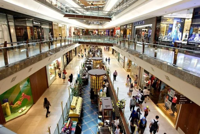 Inside The Gardens Mall at Mid Valley, near Bangsar