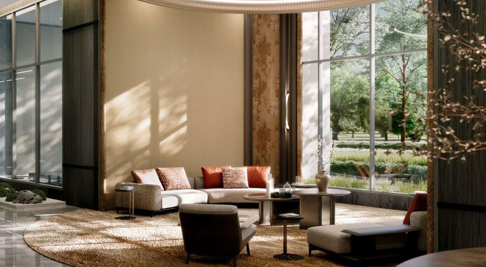 The Grand Lobby of Enlace Suites II