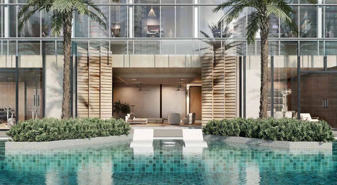 The pool and residents’ club on Level 7 of Jewel by Oxley KLCC
