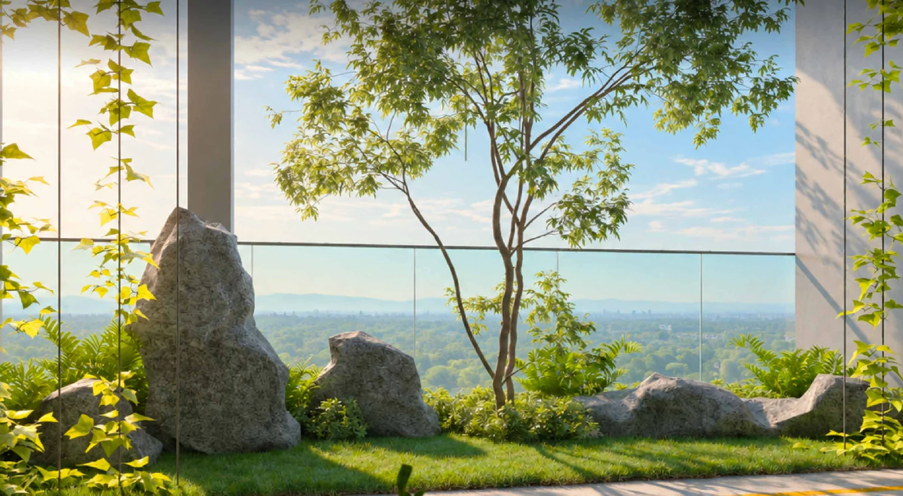 The Hanging Garden on Level 53, MABA Suitez