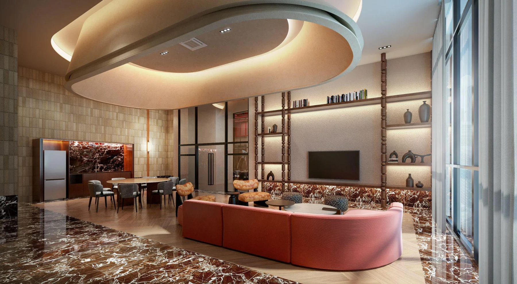 The Sky Music Lounge on Level 51 of Phoeniz Suites