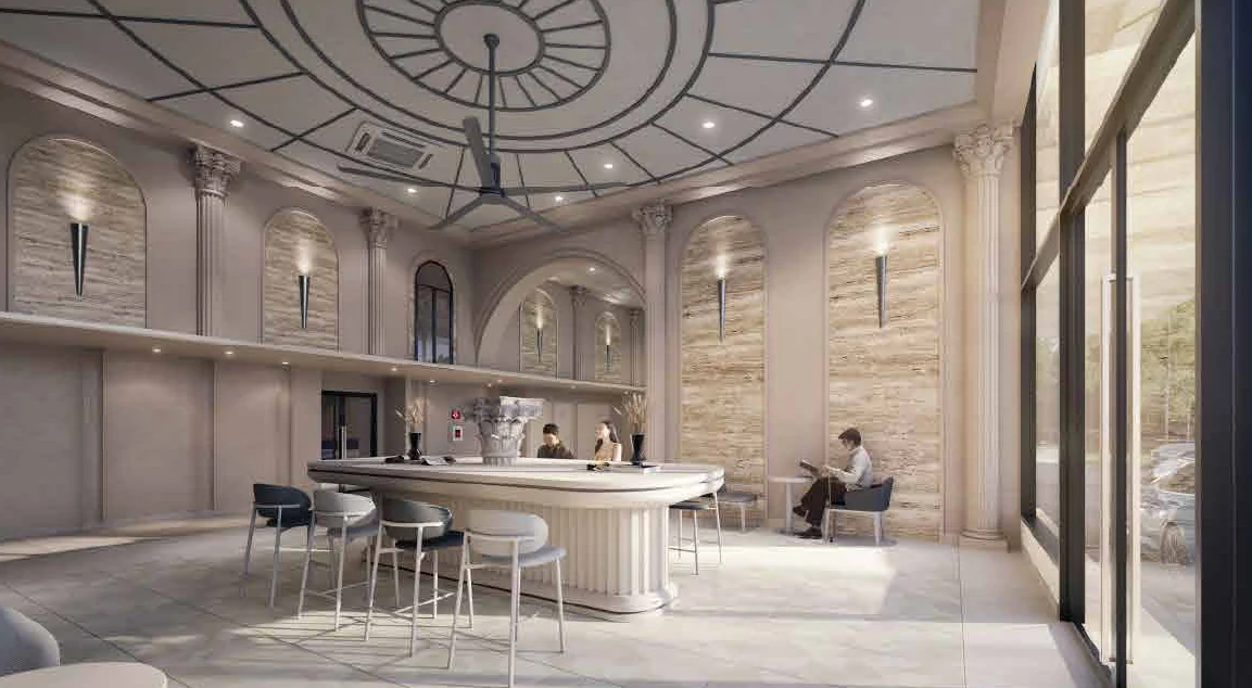 The Aldenz Lounge on the ground floor
