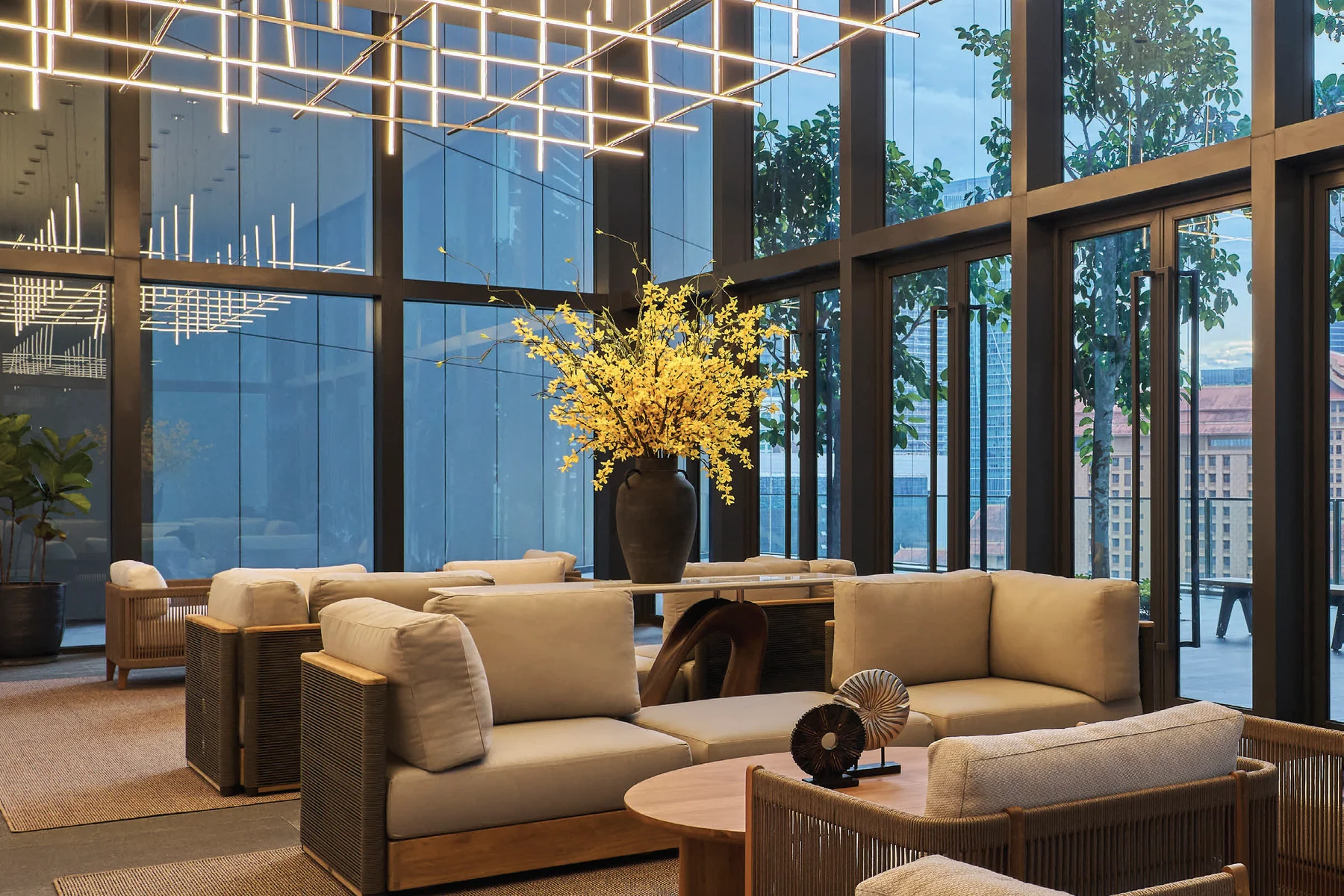 The Conlay residents’ lounge on Level 11