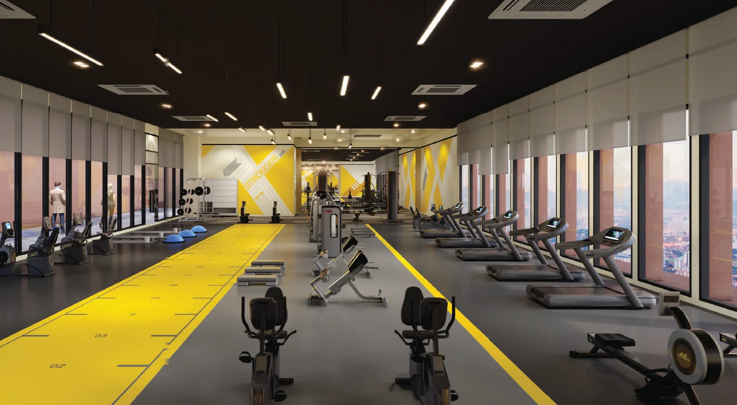 The Body Builder Studio gym at The Vividz