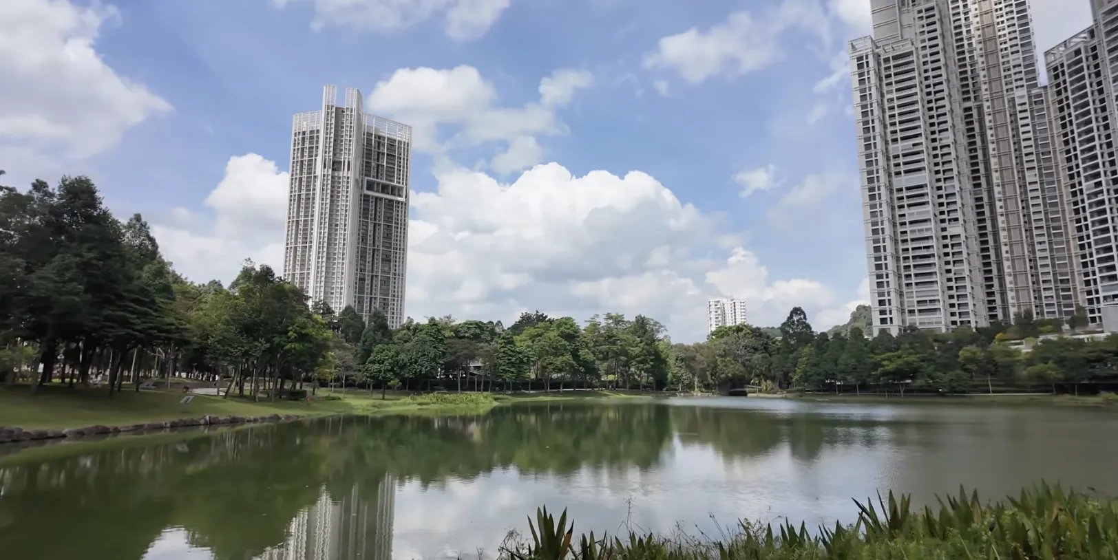 The lake in Desa ParkCity’s Central Park today, the concept Zenia follows, by Perdana ParkCity